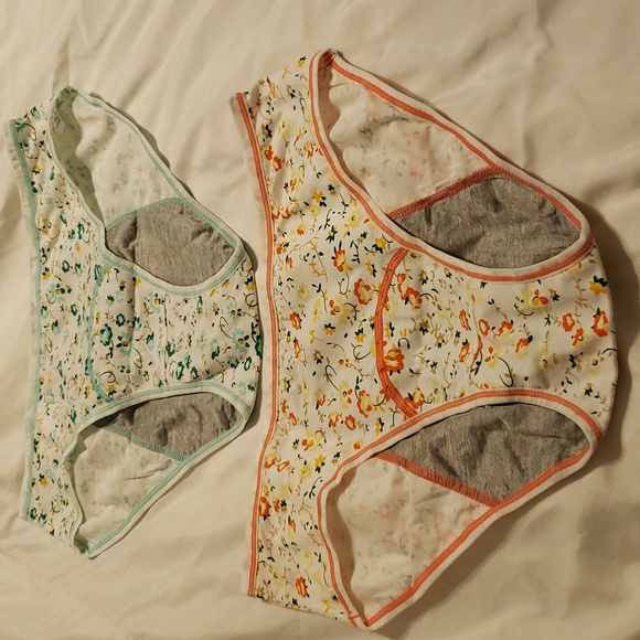 Source Unknown Other - 2 pair lg nwt light period underwear